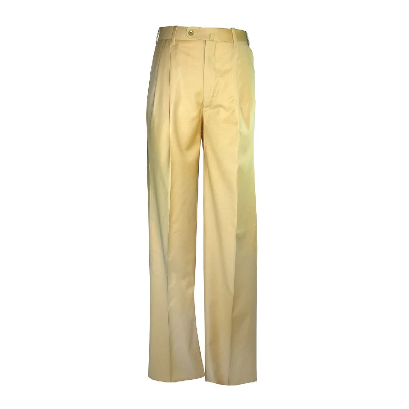 Newport Pleated Front Trouser - Bamboo