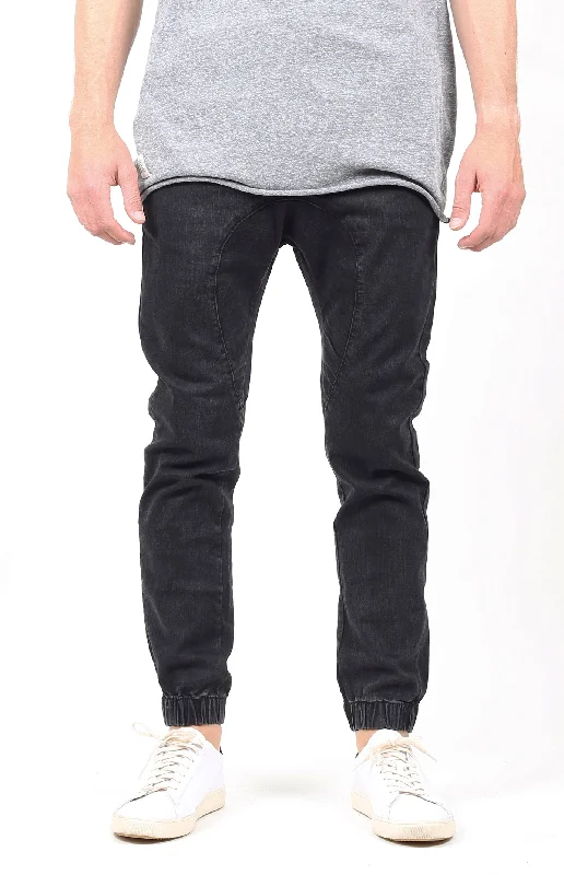 Vintage Denim Jogger 2.0 | Dark Black