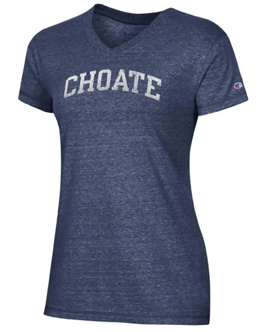 Champion® Women's Tri-Blend V-Neck Tee