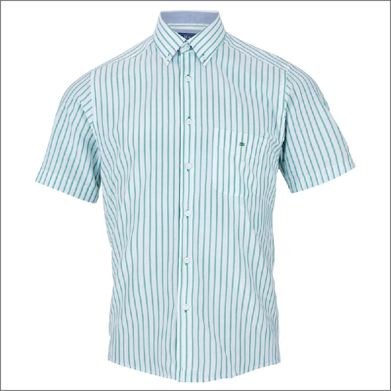 Dg's Green Stripe SS Shirt^