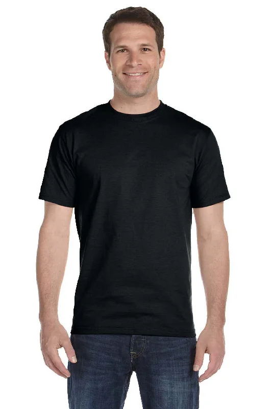 Gildan Mens DryBlend Moisture Wicking Short Sleeve Crewneck T-Shirt - Black