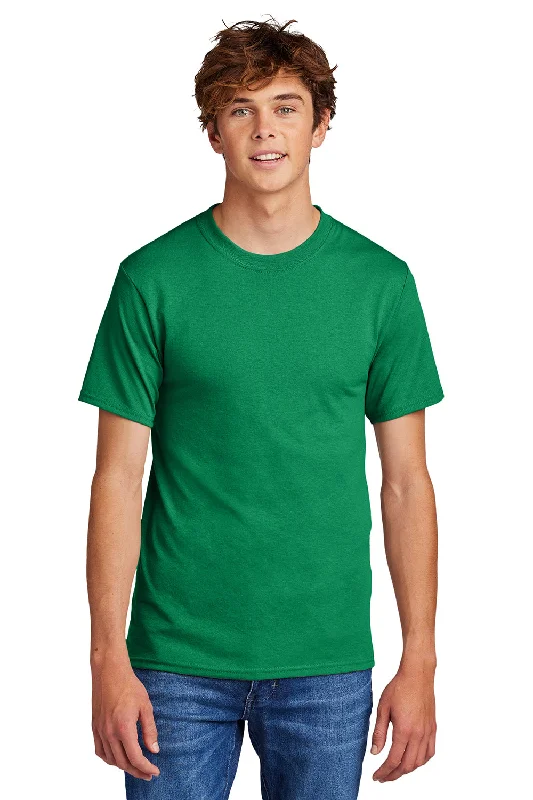 Port & Company Mens Core Short Sleeve Crewneck T-Shirt - Kelly Green