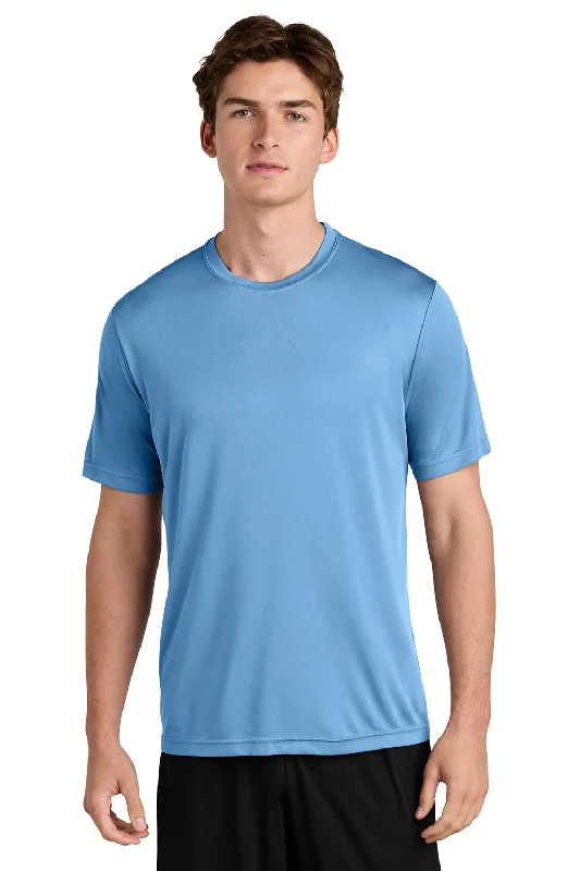 Sport-Tek Mens Competitor Moisture Wicking Short Sleeve Crewneck T-Shirt - Carolina Blue