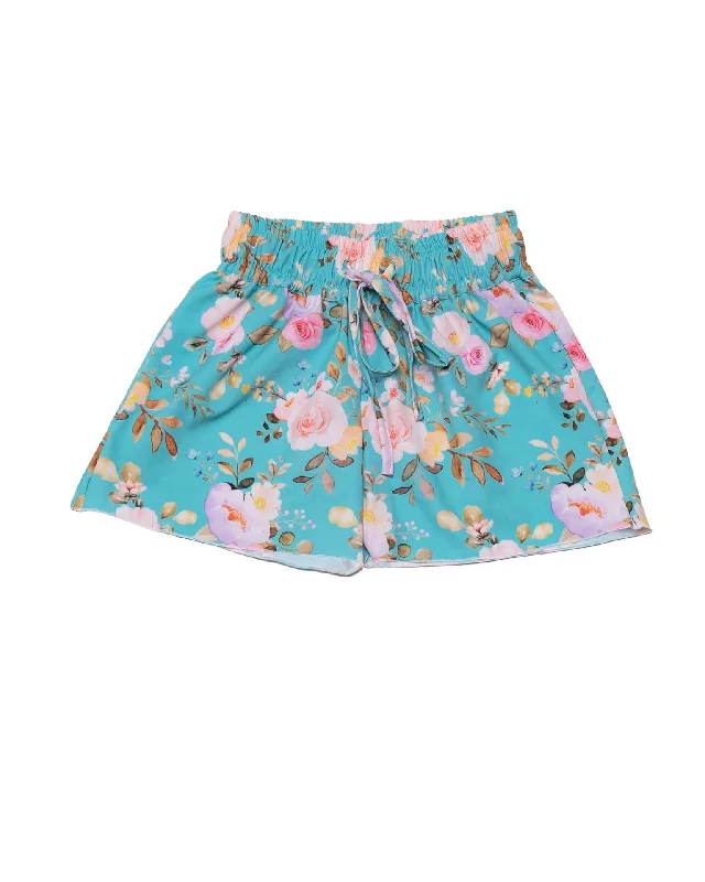 Girls Board Shorts with Tie