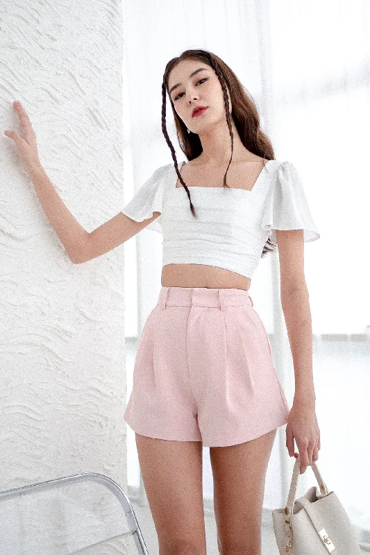 PAIGE A-LINE SHORTS IN SWEET PINK