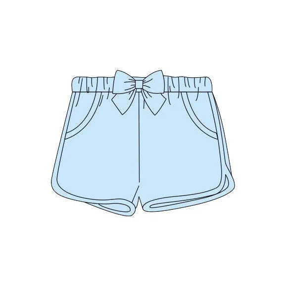 preorder  SS0153 Blue Girls Shorts Pants