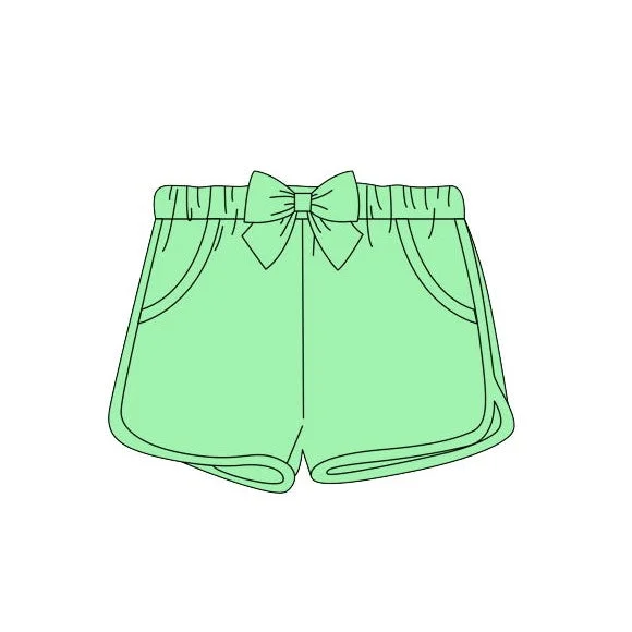 preorder  SS0154 Green  Girls Shorts Pants