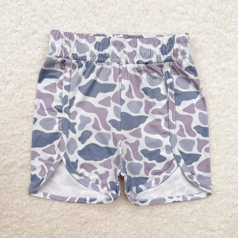 SS0361  Grey camouflage shorts