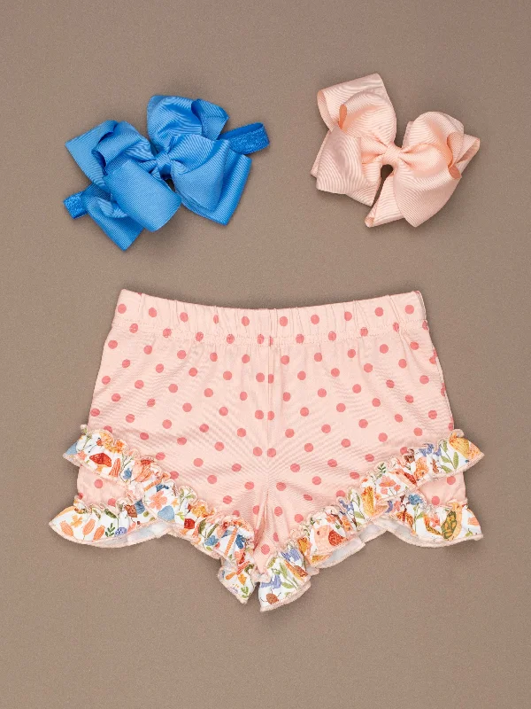 Tennessee Garden Ruffle Shorts